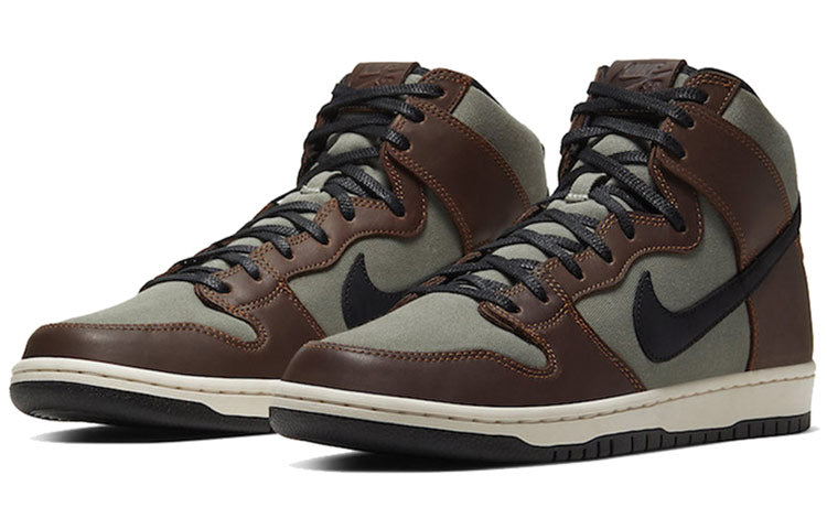 Nike SB Skateboard Dunk High Pro Baroque Brown BQ6826-201
