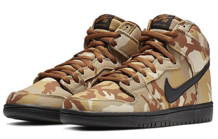 Nike SB Skateboard Dunk High Pro Desert Camo BQ6826-200
