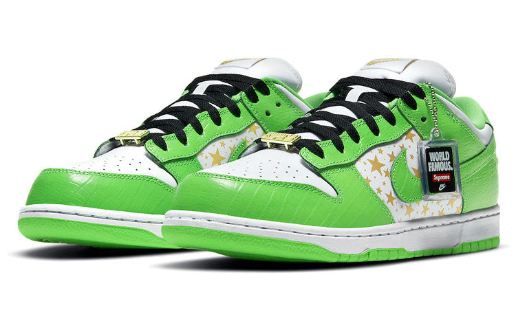 Nike SB Skateboard Dunk Low x Supreme Mean Green DH3228-101