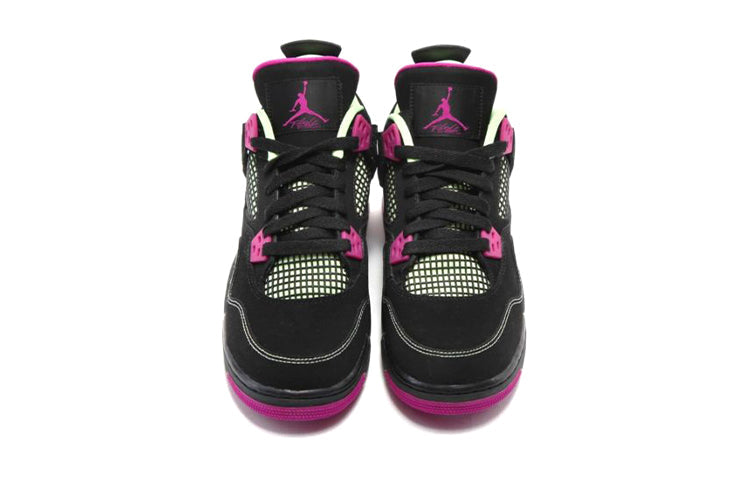 Air Jordan 4 Retro 30TH GG Black Fuchsia Flash Lime 705344-027