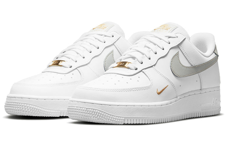 Nike Womens Air Force 1 Low White Grey Gold CZ0270-106 KICKSOVER