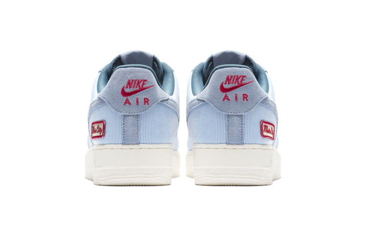 Nike Air Force 1 Low 'Detroit Home' Indigo Fog/Indigo Fog-Sail-Thunderstorm CD7785-400 KICKSOVER