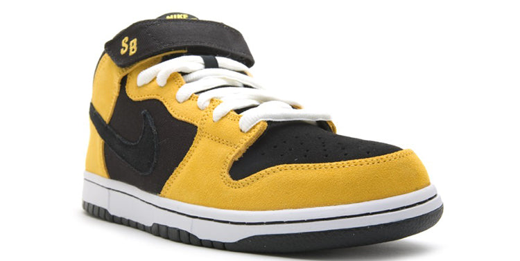 Nike Dunk Mid Pro SB Skateboard 'Wu-Tang' Black/Black-Varsity Mz-Sport Rd 314383-004 sneakmarks