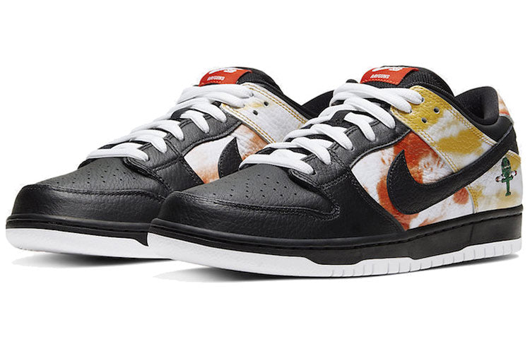 Nike SB Skateboard Dunk Low Pro QS Raygun Tie-Dye - Black BQ6832-001