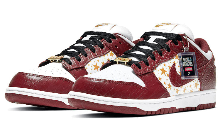 Nike SB Skateboard Dunk Low x Supreme Barkroot Brown DH3228-103