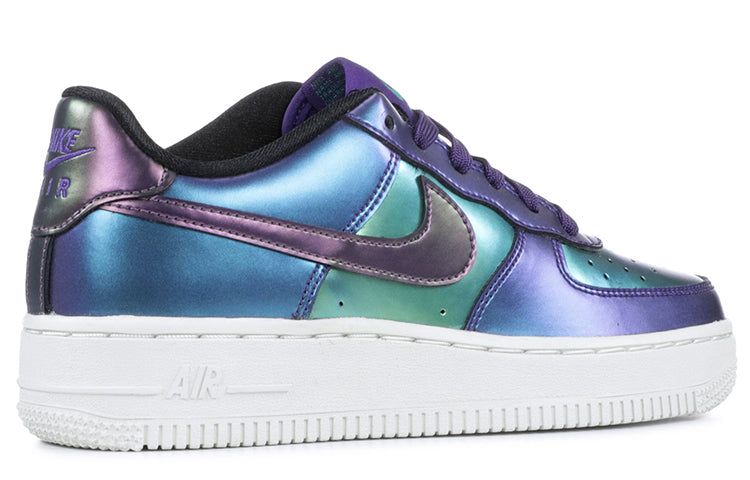 Nike Air Force 1 Low LV8 GS 'Purple Neptune Green' Court Purple/Neptune Green/Black/Rush Pink 849345-500 KICKSOVER