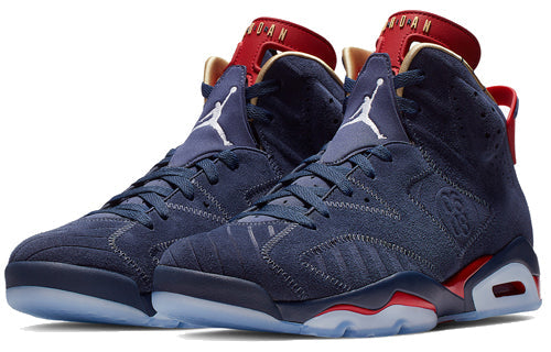 Air Jordan 6 Retro 'Doernbecher' 2019 Midnight Navy/White-Varsity Red-Metallic Gold CI6293-416