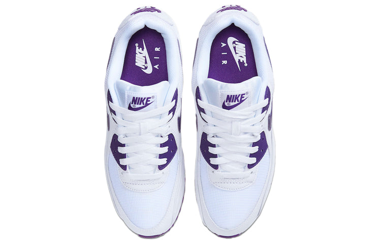 Nike Air Max 90 'Color Pack - Court Purple' White/Court Purple CT1028-100 KICKSOVER