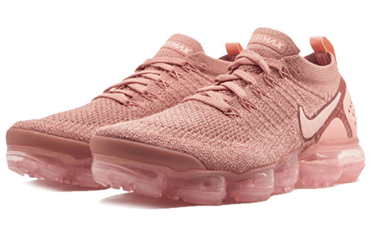Nike Womens Air VaporMax Flykint 2 Rust Pink 942843-600