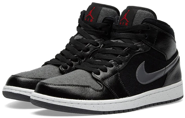 Air Jordan 1 Mid PREM Black 852542-001