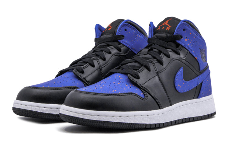 Air Jordan 1 Mid GS Black Royal 554725-048