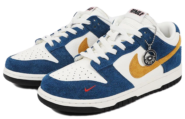 Nike Kasina x Dunk Low '80s Bus' Sail/University Gold/Industrial Blue CZ6501-100