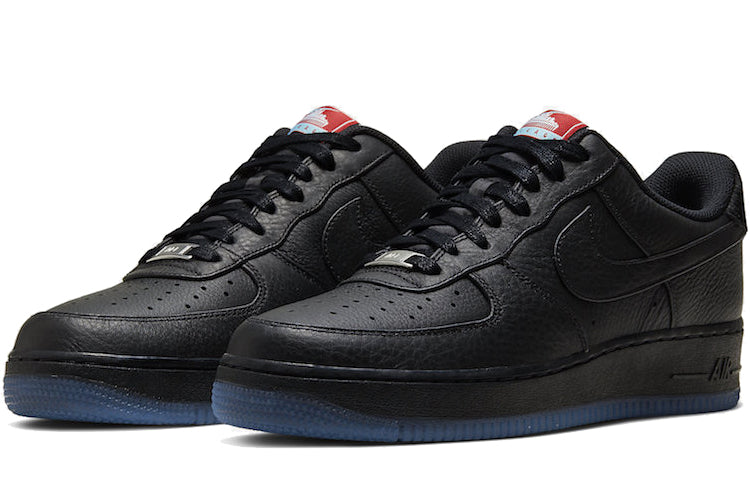 Nike Air Force 1 Low 'ALL FOR 1 - CHICAGO' Black/University Red/Blue Gaze/Black CT1520-001 KICKSOVER