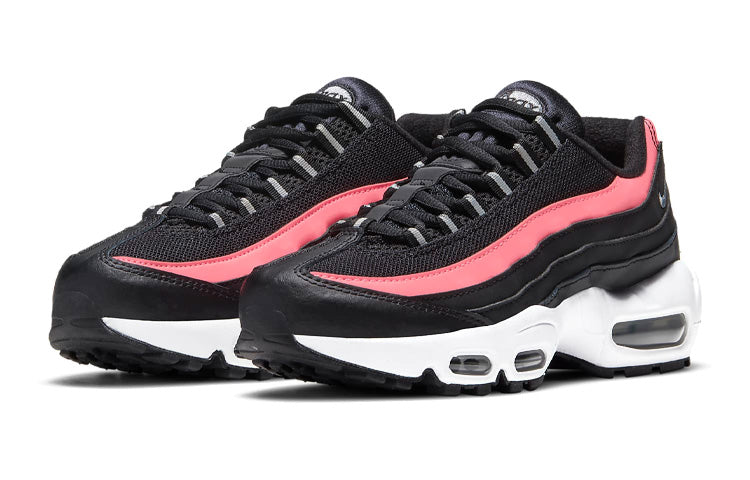 Nike Air Max 95 Recraft GS 'Black Sunset Pulse' Black/Sunset Pulse/White/Metallic Silver CJ3906-006 sneakmarks