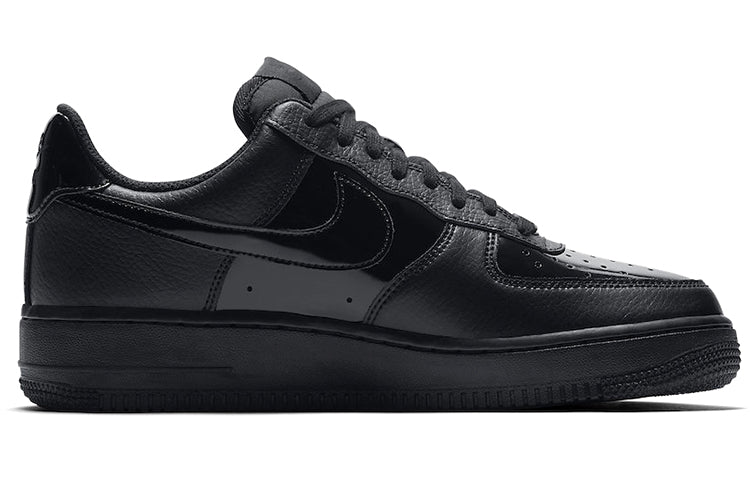 Nike Womens Air Force 1 Low '07 'Triple Black' Black/Black-Black AH0287-001 KICKSOVER