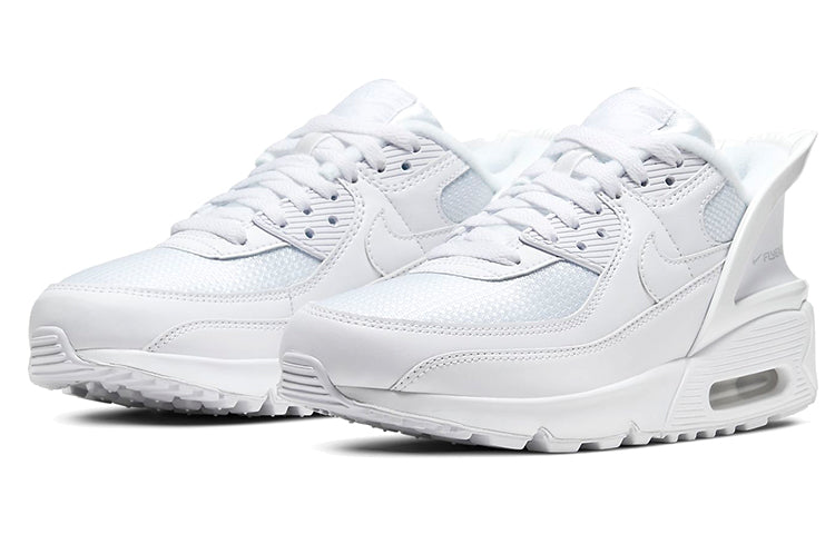 Nike Air Max 90 FlyEase GS 'Triple White' White/White/White CV0526-102 KICKSOVER