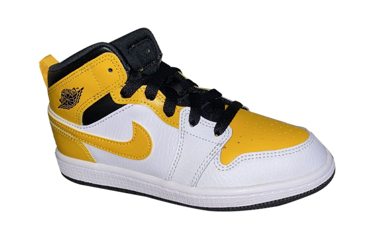 Air Jordan 1 Mid PS 'University Gold' White/Black/University Gold 640734-170