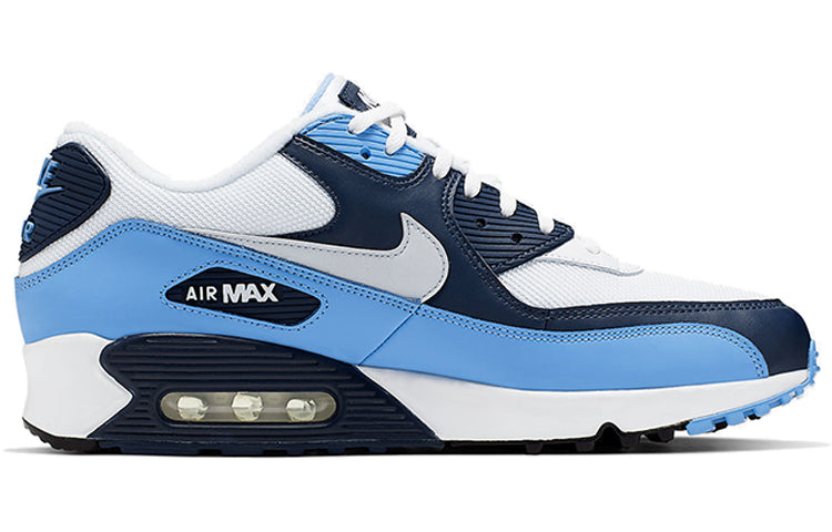 Nike Air Max 90 'UNC' white/pure platinum-university blue-midnight navy AJ1285-105 KICKSOVER