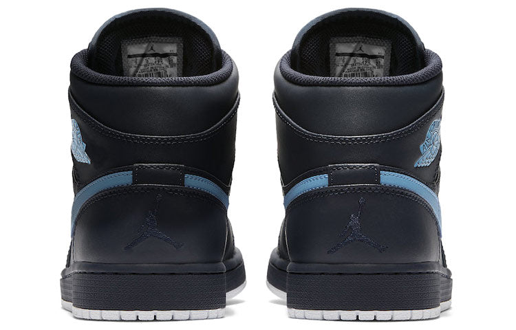 Air Jordan 1 Mid Obsidian 554724-405