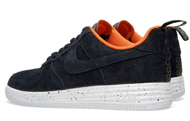 Nike Lunar Air Force 1 Low UNDFTD SP 'Undefeated' Black/Black-Medium Olive 652805-001 KICKSOVER