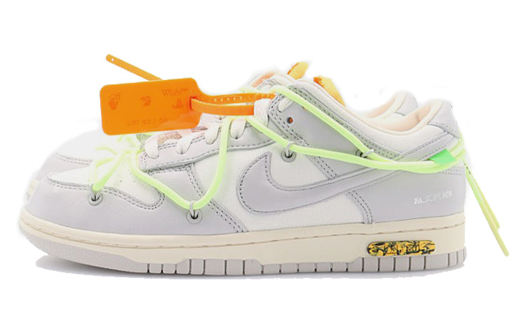 Nike OFF-WHITE x Dunk Low The 50 NO.43 Off-White Lot 43 DM1602-128