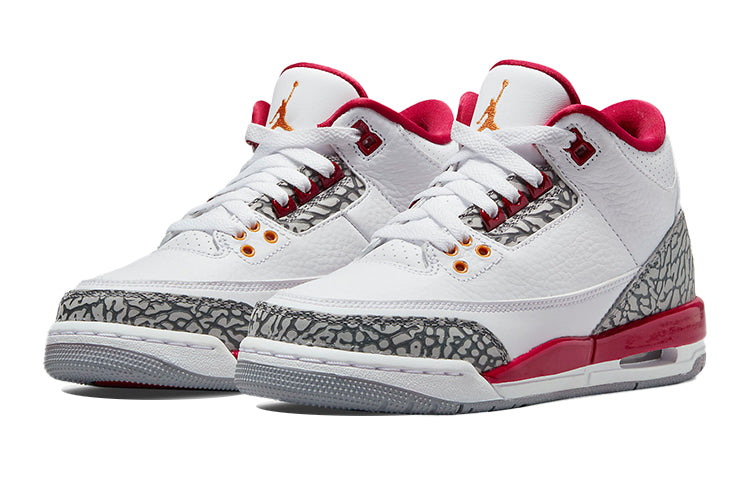 Air Jordan 3 Retro (GS) Cardinal Red 398614-126