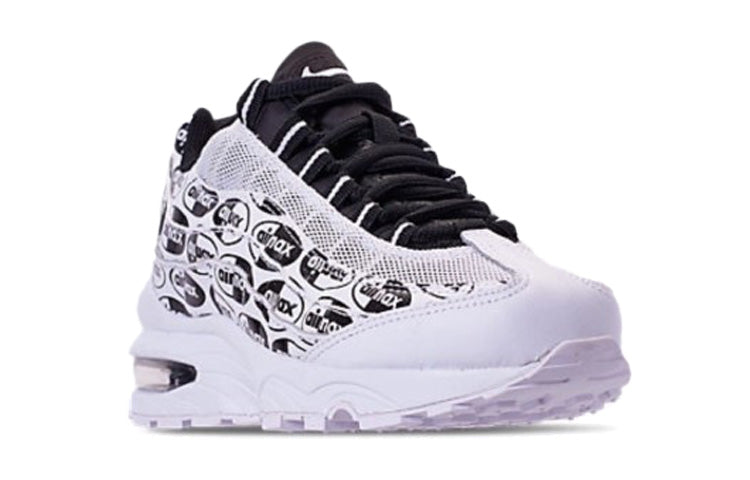 Nike Air Max 95 SE GS 'Logos' White/Black/White 922173-102 sneakmarks