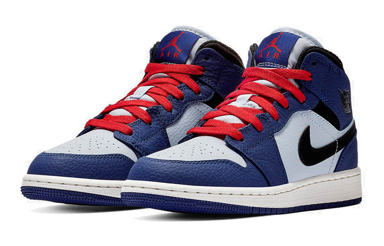 Air Jordan 1 Mid SE GS Deep Royal BQ6931-400