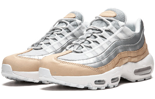 Nike Womens Air Max 95 SE PRM Pure Platinum AH8697-002 sneakmarks