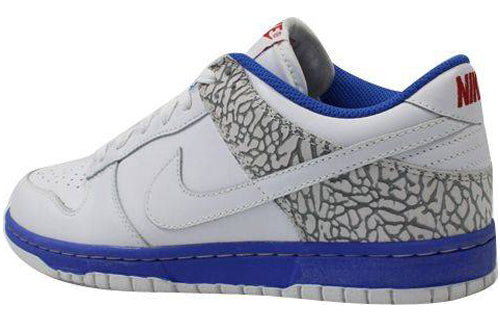 Nike Dunk Low Cl 'Jordan Pack' White/White-Medium Grey 304714-119