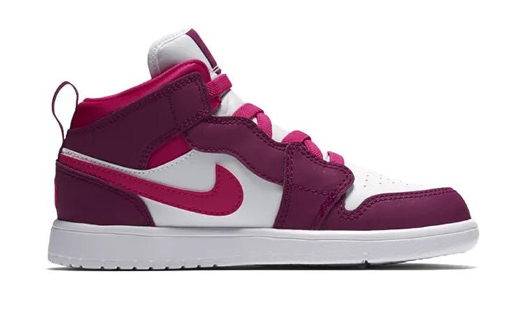 Air Jordan 1 Mid ALT PS 'True Berry' True Berry/Rush Pink-White AT4612-661