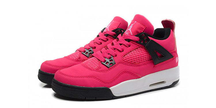 Nike Girl Air Jordan 4 Retro GS Voltage Cherry 487724-601