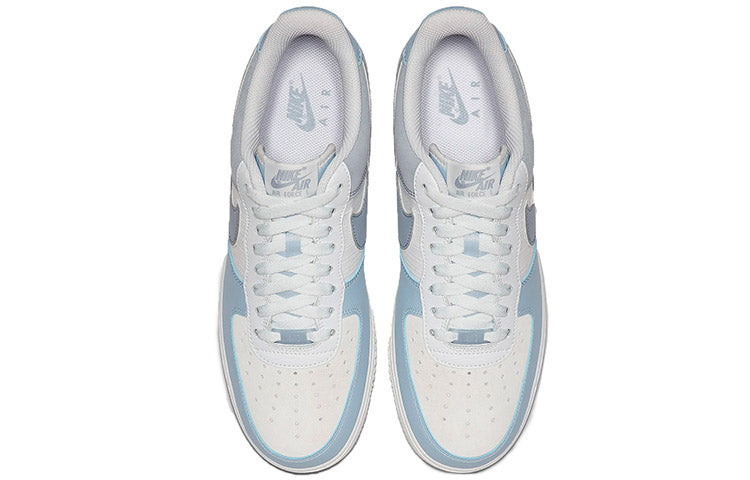 Nike Air Force 1 Low '07 LV8 'Light Armory Blue' Light Armory Blue/Obsidian Mist-Off White AO2425-400 KICKSOVER