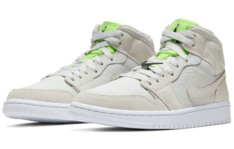 Womens WMNS Air Jordan 1 Mid Ghost Green CV3018-001