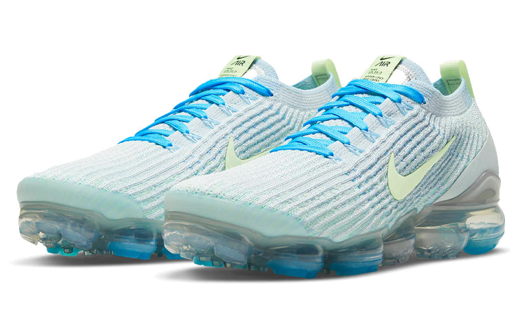 Nike Womens Air VaporMax 3 'Pure Platinum Baltic Blue' Pure Platinum/Baltic Blue/Metallic Silver/Barely Volt DC2051-001