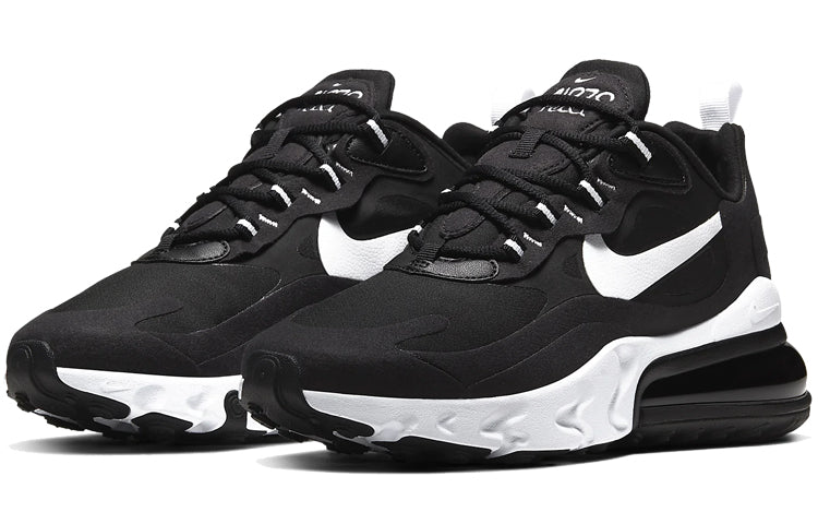 Nike Womens Air Max 270 React 'Black White' Black/White/Black AT6174-004 KICKSOVER