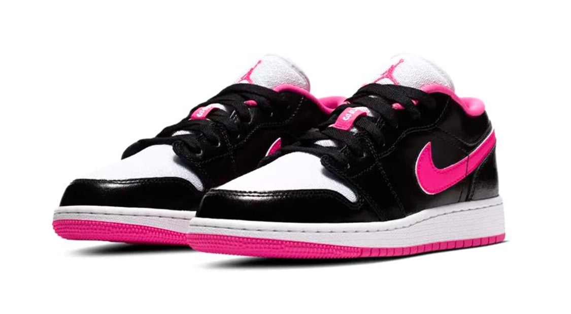 Air Jordan 1 Low GS Black Hyper Pink 554723-061