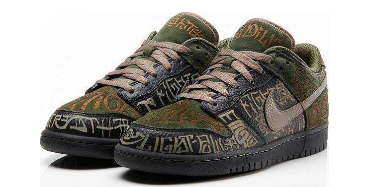 Nike Dunk Low Premium 'Doernbecher' Black/Olive-Grey-Deep Green 307696-001
