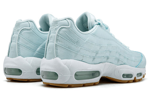 Nike Womens Air Max 95 'Fiberglass' Fiberglass/Fiberglass-White-Gum Yellow 919491-301 sneakmarks