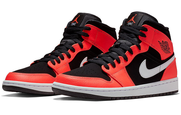 Air Jordan 1 Mid Black Infrared 554724-061