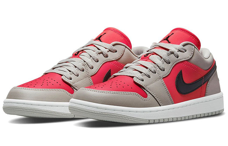 Nike Womens Air Jordan 1 Low Light Iron Ore Red DC0774-060