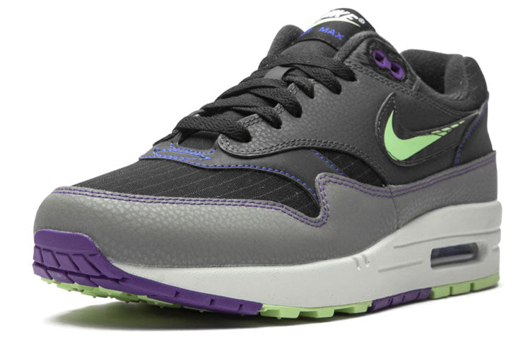 Nike Air Max 1 'Future Swoosh' Black/Cool Grey/Anthracite/Racer Blue CT1624-001 KICKSOVER