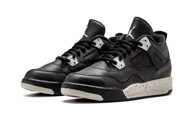 Air Jordan 4 Retro PS 'Oreo' Black/Tech Grey-Black 707430-003