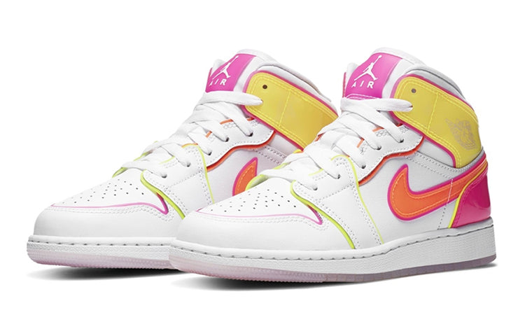 Air Jordan 1 Mid GS Edge Glow CV4611-100