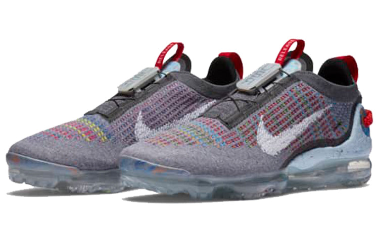 Nike Air VaporMax 2020 Flyknit 'Smoke Grey' Smoke Grey/Bright Crimson/University Red/White CZ9313-001 KICKSOVER