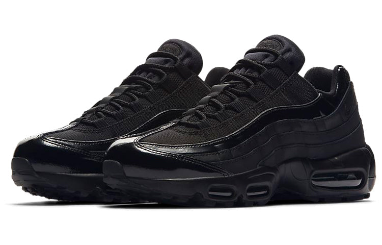 Nike Womens Air Max 95 'Black' Black/Black 307960-010 sneakmarks