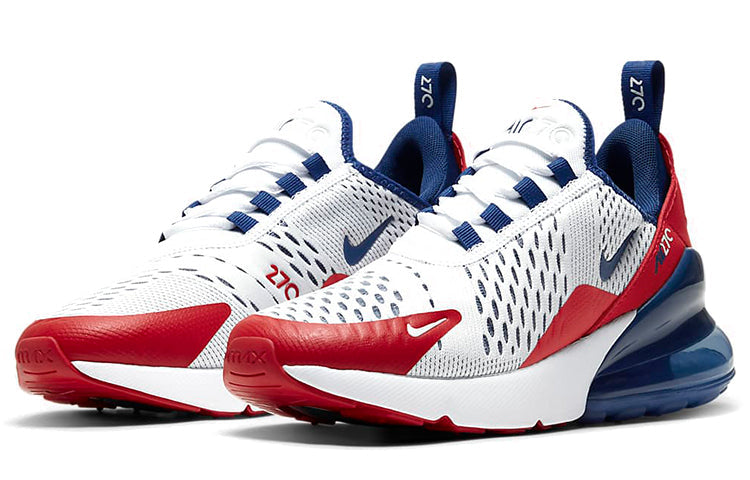 Nike Air Max 270 GS 'USA' White/University Red/Deep Royal CW5855-100 KICKSOVER