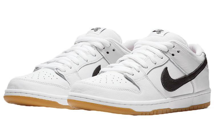 Nike SB Skateboard Dunk Low Pro ISO Orange Label - White CD2563-100