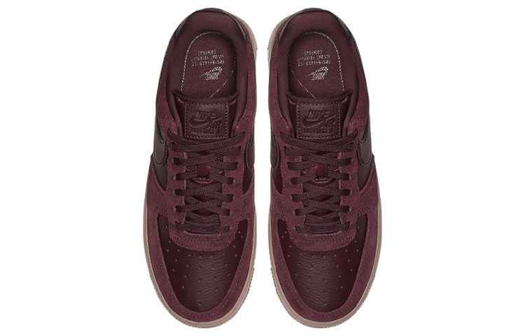 Nike Womens Air Force 1 Low '07 Premium 'Burgundy Crush' Burgundy Crush/Burgundy Crush 616725-603 KICKSOVER