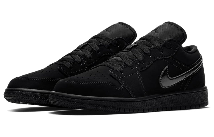 Air Jordan 1 Low (GS) Triple Black 553560-056